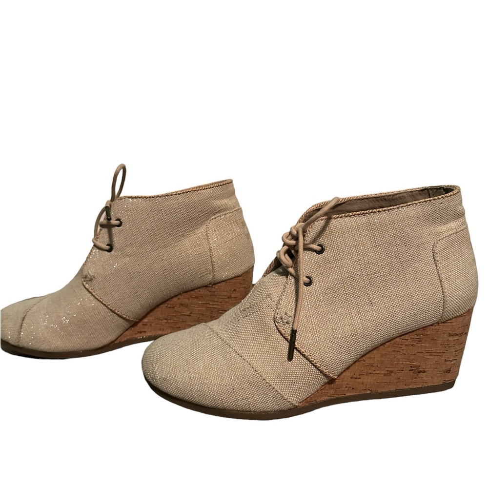 Toms Wedge Bootie